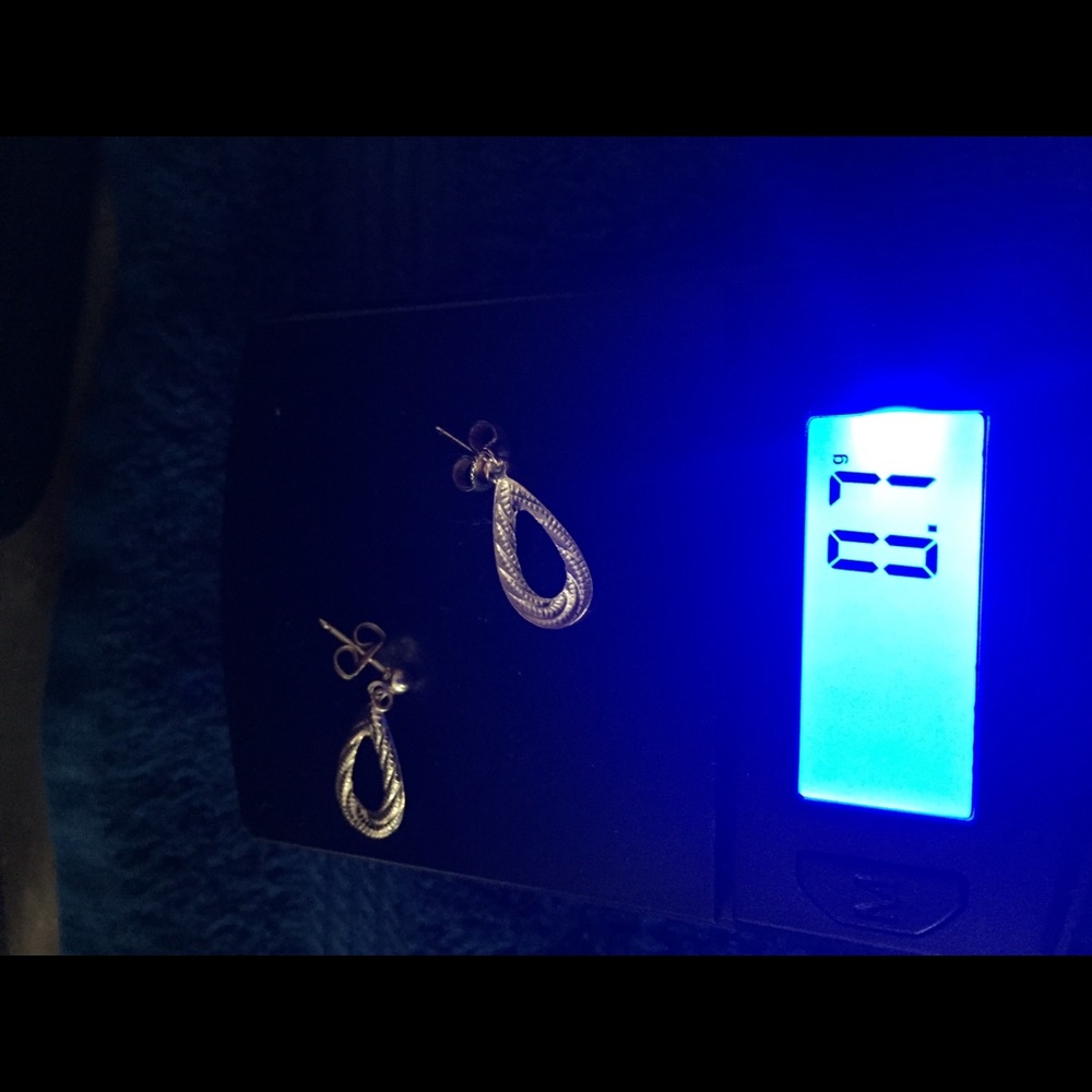 14kt gold earrings